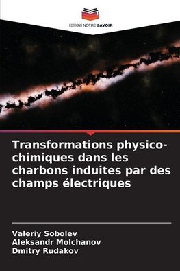 Transformations physico-chimiques dans les charbons induites par des champs électriques