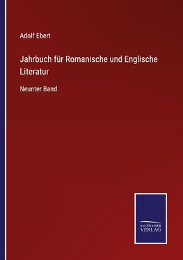 Jahrbuch für Romanische und Englische Literatur