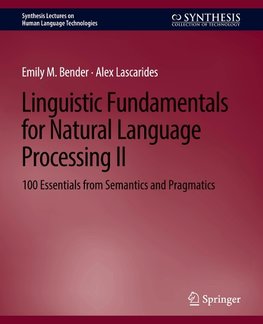 Linguistic Fundamentals for Natural Language Processing II