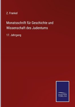 Monatsschrift für Geschichte und Wissenschaft des Judentums