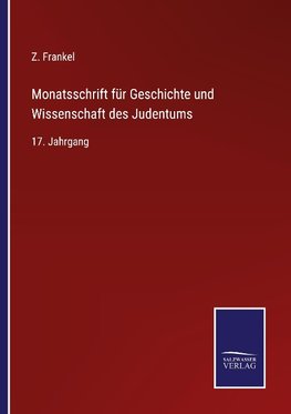 Monatsschrift für Geschichte und Wissenschaft des Judentums