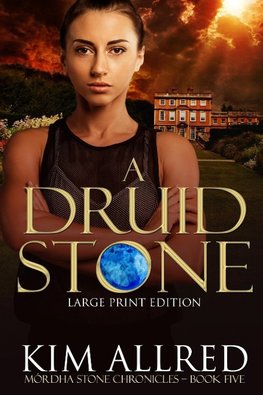 A Druid Stone Large Print