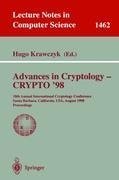 Advances in Cryptology - CRYPTO '98