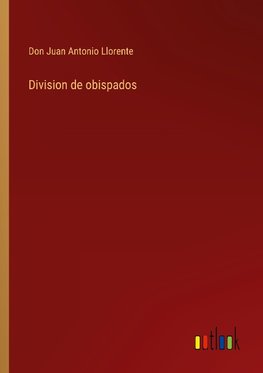 Division de obispados