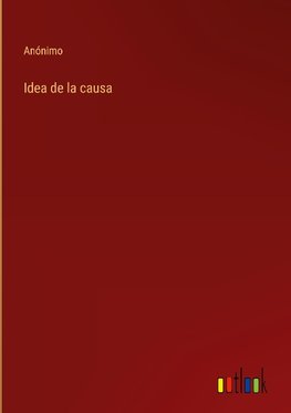 Idea de la causa