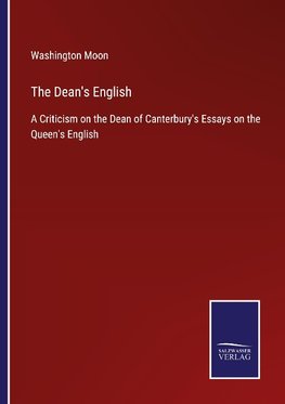 The Dean's English