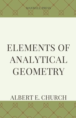 Elements of  Analytical  Geometry