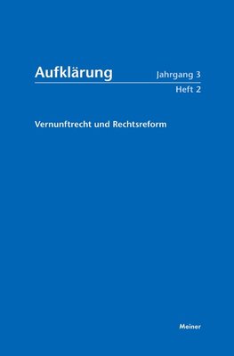 Vernunftrecht und Rechtsreform