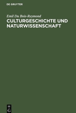 Culturgeschichte und Naturwissenschaft