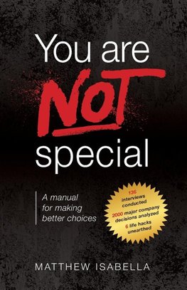 You are NOT special