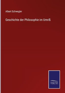 Geschichte der Philosophie im Umriß