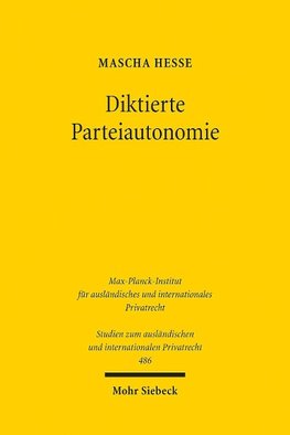 Diktierte Parteiautonomie