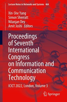 Proceedings of Seventh International Congress on Information and Communication Technology