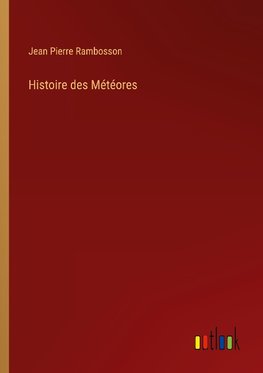 Histoire des Météores