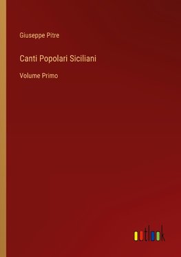 Canti Popolari Siciliani