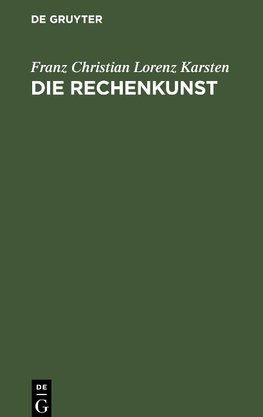 Die Rechenkunst