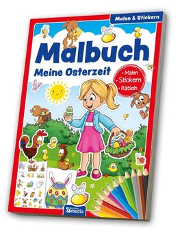 Malbuch Meine Osterzeit