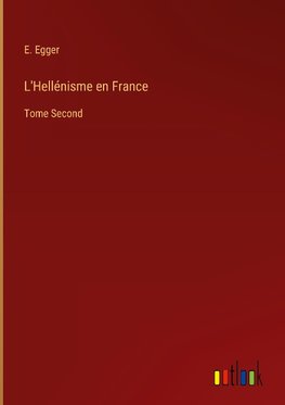 L'Hellénisme en France