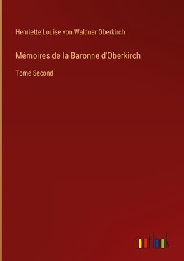 Mémoires de la Baronne d'Oberkirch