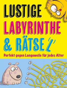 Lustige Labyrinthe und Rätsel