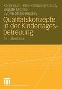 Qualitätskonzepte in der Kindertagesbetreuung