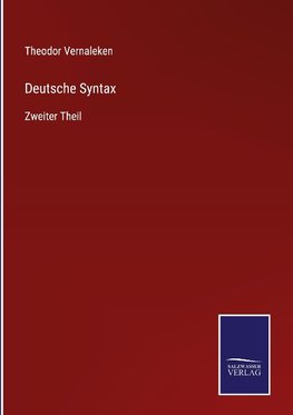 Deutsche Syntax