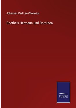 Goethe's Hermann und Dorothea