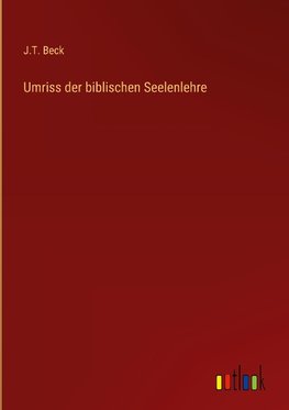 Umriss der biblischen Seelenlehre