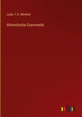 Altnordische Grammatik