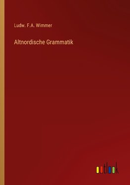 Altnordische Grammatik