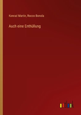 Auch eine Enthüllung