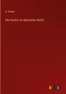 Der Humor im deutschen Recht