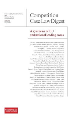 Competition Case Law Digest - A synthesis of EU and national leading cases