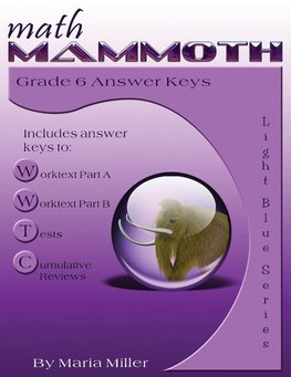 Math Mammoth Grade 6 Answer Keys