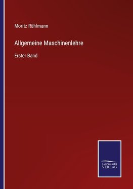 Allgemeine Maschinenlehre