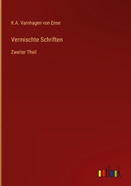 Vermischte Schriften