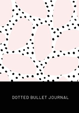 Pink Spots with Black Polka Dots - Dotted Bullet Journal