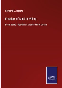 Freedom of Mind in Willing