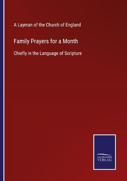 Family Prayers for a Month