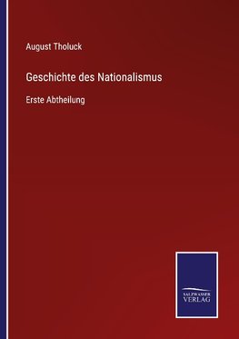 Geschichte des Nationalismus