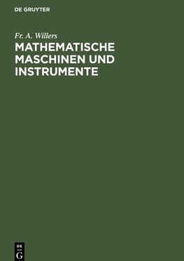 Mathematische Maschinen und Instrumente