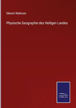 Physische Geographie des Heiligen Landes