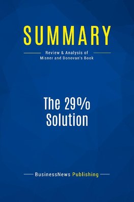 Summary: The 29% Solution