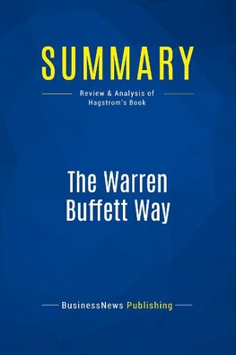 Summary: The Warren Buffett Way