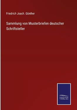 Sammlung von Musterbriefen deutscher Schriftsteller