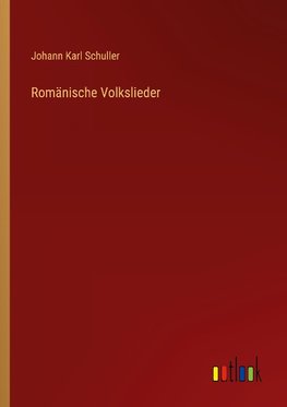 Romänische Volkslieder