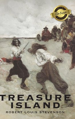 Treasure Island (Deluxe Library Binding) (Illustrated)