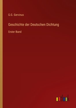 Geschichte der Deutschen Dichtung