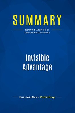 Summary: Invisible Advantage