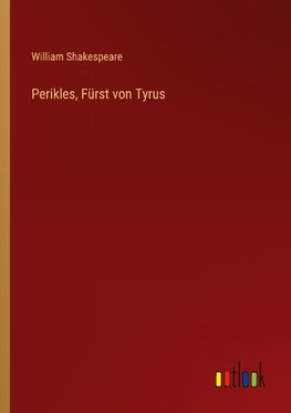 Perikles, Fürst von Tyrus